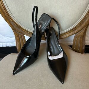 Black Franco Sarto heels